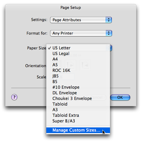 Q. How do I print 11x17 PDFs from an iMac?