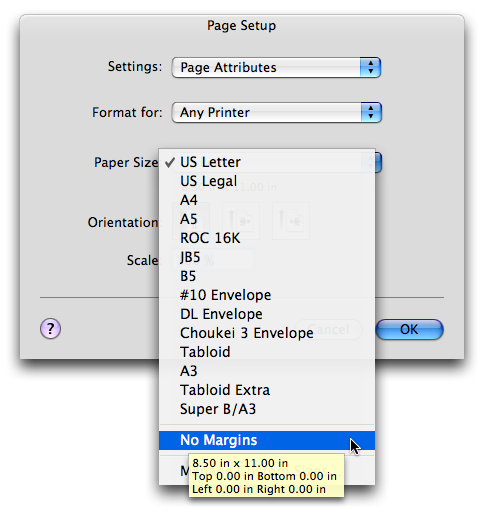 Envelope printing software mac os x