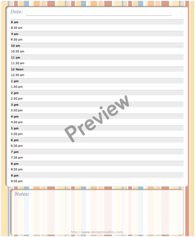 Formal Striped Scheduler - Preview