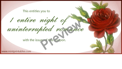 Night of Romance Voucher - Preview