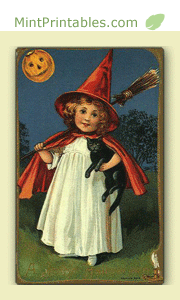 Victorian Halloween Greeting