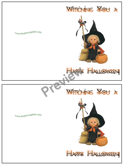 Witching You A Happy Halloween - Preview