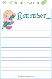 Country style reminder notes