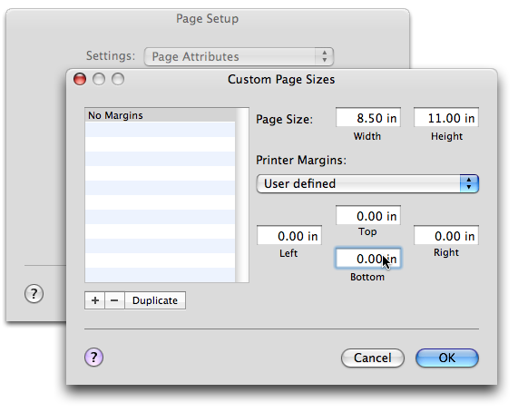 Osx Adjusted Margins