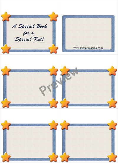 Reward Booklet Covers and Templates - Preview