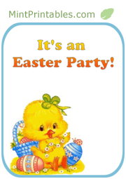 Easter Party Invitation