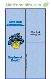Dive into Books - Bookmark