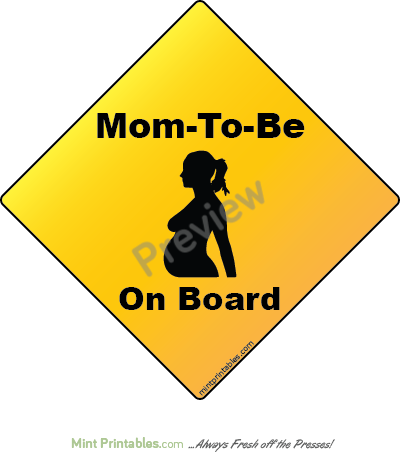 Mum-To-Be on Board - Preview
