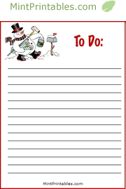 Simple Christmas To Do Lists